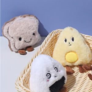 plush toy with cheese and catnip